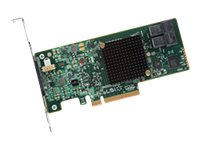 Broadcom MegaRAID SAS 9341-8i - Contrôleur de stockage (RAID) - 8 Canal - SATA / SAS 12Gb/s - profil bas - RAID RAID 0, 1, 5, 10, 50, JBOD - PCIe 3.0 x8 05-26106-00