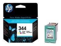 HP 344 - 14 ml - couleur (cyan, magenta, jaune) - original - cartouche d'encre - pour Officejet 100, 150, H470, K7100; Photosmart 25XX, 2610, 2710, 335, 375, 385, 422, 8050 C9363EE#UUS