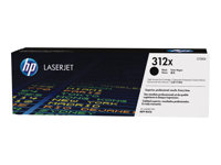 HP 312X - À rendement élevé - noir - original - LaserJet - cartouche de toner (CF380X) - pour Color LaserJet Pro MFP M476dn, MFP M476dw, MFP M476nw CF380X