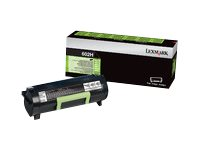 Lexmark 600HA - À rendement élevé - noir - original - cartouche de toner LCCP - pour Lexmark MX310dn, MX410de 60F0HA0