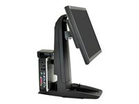 Ergotron Neo-Flex - Support pour moniteur/ordinateur de bureau - levage, fixation du collier - 15"-24" - noir 33-338-085