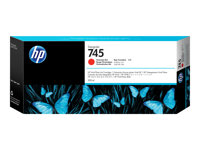HP 745 - 300 ml - haute capacité - rouge chromatique - original - DesignJet - cartouche d'encre - pour DesignJet Z2600 PostScript, Z5600 PostScript F9K06A