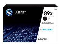 HP 89X - Haute capacité - noir - original - LaserJet - cartouche de toner (CF289X) CF289X