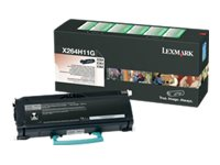 Lexmark - À rendement élevé - noir - original - cartouche de toner - pour Lexmark X264dn, X363dn, X364dn, X364dw X264H11G