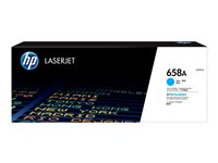 HP 658A - Cyan - original - LaserJet - cartouche de toner (W2001A) - pour Color LaserJet Enterprise M751dn, M751n W2001A