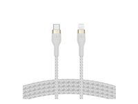 Belkin BOOST CHARGE - Câble Lightning - 24 pin USB-C mâle pour Lightning mâle - 2 m - blanc CAA011BT2MWH