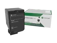 Lexmark - Noir - original - cartouche de toner LRP - pour Lexmark CS727de, CS728de, CX727de 75B20K0