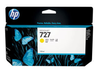 HP 727 - 130 ml - jaune - original - DesignJet - cartouche d'encre - pour DesignJet T1500, T1530, T2500, T2530, T920, T930 B3P21A