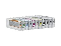 Epson - 200 ml - noir clair - original - cartouche d'encre - pour Stylus Pro 4900, Pro 4900 Designer Edition, Pro 4900 Spectro_M1 C13T653700