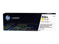 HP 826A - Jaune - original - LaserJet - cartouche de toner (CF312A) - pour Color LaserJet Enterprise M855dn, M855x+, M855x+ NFC/Wireless direct, M855xh CF312A