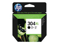 HP 304XL - À rendement élevé - noir - original - blister - cartouche d'encre - pour AMP 130; Deskjet 26XX, 37XX; ENVY 50XX N9K08AE#UUS