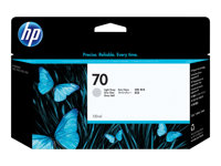 HP 70 - 130 ml - gris clair - original - DesignJet - cartouche d'encre - pour DesignJet HD Pro MFP, T120, Z2100, Z3100, Z3100ps, Z3200, Z3200ps, Z5200, Z5400 C9451A