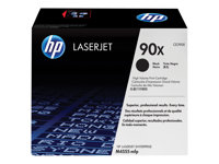 HP 90X - À rendement élevé - noir - original - LaserJet - cartouche de toner (CE390X) - pour LaserJet Enterprise 600 M602dn, 600 M602m, 600 M602n, 600 M602x, M4555 MFP, M603xh CE390X