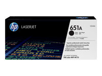 HP 651A - Noir - original - LaserJet - cartouche de toner (CE340A) - pour Color LaserJet Enterprise MFP M775; LaserJet Managed MFP M775 CE340A