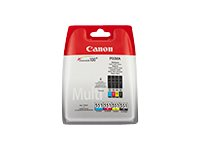 Canon CLI-551 C/M/Y/BK Multipack - Pack de 4 - noir, jaune, cyan, magenta - original - réservoir d'encre - pour PIXMA iP8750, iX6850, MG5550, MG5650, MG5655, MG6450, MG6650, MG7150, MG7550, MX725, MX925 6509B008