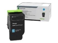 Lexmark - À rendement extrêmement élevé - cyan - original - cartouche de toner LCCP - pour Lexmark CS421dn, CX421adn, CX522ade, CX522de 78C0X20