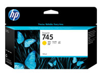 HP 745 - 130 ml - jaune - original - DesignJet - cartouche d'encre - pour DesignJet Z2600 PostScript, Z5600 PostScript F9J96A
