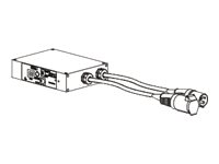 APC In-Line Current Meter AP7175B - Dispositif de surveillance actuel - CA 230/400 V - triphasé - Ethernet 10/100, RS-232 - connecteurs de sortie : 2 - pour P/N: AR109SH4, SCL400RMJ1U, SCL500RMI1UC, SCL500RMI1UNC, SMTL1000RMI2UC, SMTL750RMI2UC AP7175B