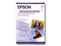 Epson Premium - Brillant - A3 (297 x 420 mm) - 255 g/m² - 20 feuille(s) papier photo - pour Expression Photo XP-970; SureColor SC-P700, P900, T2100, T3100, T3405, T5100, T5400, T5405 C13S041315