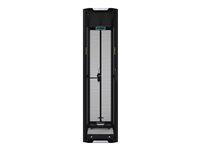 HPE 600mm x 1075mm G2 Enterprise Shock Rack - Rack - Noir avec des touches d'argent - 48U - 19" P9K50A