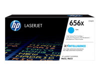 HP 656X - À rendement élevé - cyan - original - LaserJet - cartouche de toner (CF461X) - pour Color LaserJet Enterprise M652dn, M652n, M653dh, M653dn, M653x CF461X