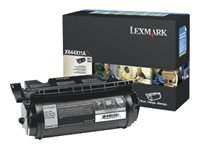 Lexmark - À rendement extrêmement élevé - noir - original - cartouche de toner LRP - pour Lexmark X644dte, X644e, X646dte, X646dtem, X646dtes, X646e, X646ef, X646em, X646es X644X11E