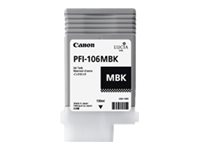 Canon PFI-106 MBK - 130 ml - noir mat - original - réservoir d'encre - pour imagePROGRAF iPF6400, iPF6400SE, IPF6450 6620B001