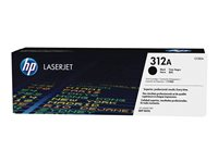 HP 312A - Noir - original - LaserJet - cartouche de toner (CF380A) - pour Color LaserJet Pro MFP M476dn, MFP M476dw, MFP M476nw CF380A