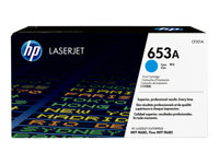 HP 653A - Cyan - original - LaserJet - cartouche de toner (CF321A) - pour Color LaserJet Enterprise MFP M680; LaserJet Enterprise Flow MFP M680 CF321A