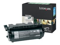 Lexmark - À rendement élevé - noir - original - cartouche de toner LCCP, LRP - pour Lexmark T630, T632, T634, T634dtn-32, X630, X632, X634 12A7462