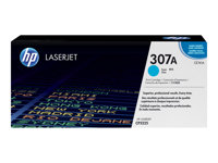 HP 307A - Cyan - original - LaserJet - cartouche de toner (CE741A) - pour Color LaserJet Professional CP5225, CP5225dn, CP5225n CE741A