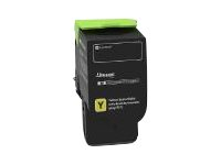 Lexmark - À rendement extrêmement élevé - jaune - original - cartouche de toner LCCP - pour Lexmark CS421dn, CX421adn, CX522ade, CX522de 78C0X40