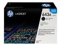 HP 643A - Noir - original - LaserJet - cartouche de toner (Q5950A) - pour Color LaserJet 4700, 4700dn, 4700dtn, 4700n, 4700ph+ Q5950A