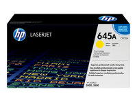 HP 645A - Jaune - original - LaserJet - cartouche de toner (C9732A) - pour Color LaserJet 5500, 5550 C9732A