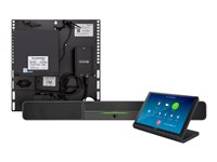 Crestron Flex UC-B30-Z - Pour Zoom Rooms - kit de vidéo-conférence (barre son, console d'écran tactile, mini PC) - certifié Zoom - noir UC-B30-Z