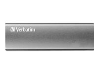 Verbatim Vx500 - SSD - 480 Go - externe (portable) - USB 3.1 Gen 2 (USB-C connecteur) - gris sidéral 47443