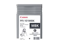 Canon PFI-101 MBK - Noir mat - original - réservoir d'encre - pour imagePROGRAF iPF5000, iPF6000S 0882B001