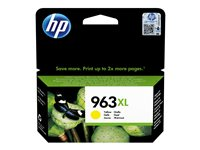 HP 963XL - 22.92 ml - à rendement élevé - jaune - original - cartouche d'encre - pour Officejet Pro 9010, 9012, 9014, 9015, 9016, 9019, 9020, 9022, 9025 3JA29AE#BGX
