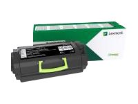 Lexmark - À rendement extrêmement élevé - monochrome - original - cartouche de toner LCCP, LRP - pour Lexmark MX718de 63B2X00