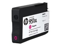 HP 951XL - À rendement élevé - magenta - original - cartouche d'encre - pour Officejet Pro 251, 276, 8100, 8600, 8600 N911, 8610, 8615, 8616, 8620, 8625, 8630, 8640 CN047AE#BGX