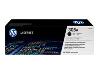 HP 305A - Noir - original - LaserJet - cartouche de toner (CE410A) - pour LaserJet Pro 300 M351, 400 M451, MFP M375, MFP M475 CE410A