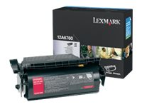 Lexmark - Noir - original - cartouche de toner - pour Lexmark T620, T622, X620 12A6760