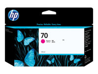HP 70 - 130 ml - magenta - original - DesignJet - cartouche d'encre - pour DesignJet HD Pro MFP, T120, Z2100, Z3100, Z3100ps, Z3200, Z3200ps, Z5200, Z5400 C9453A