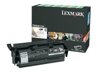 Lexmark - Noir - original - cartouche de toner LCCP, LRP - pour Lexmark T650dn, T650dtn, T650n, T652dn, T652dtn, T652n, T654dn, T654dtn, T654n T650A11E