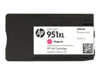 HP 951XL - 17 ml - à rendement élevé - magenta - original - cartouche d'encre - pour Officejet Pro 251, 276, 8100, 8600, 8600 N911, 8610, 8615, 8616, 8620, 8625, 8630, 8640 CN047AE#301