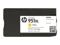 HP 951XL - 17 ml - à rendement élevé - jaune - original - cartouche d'encre - pour Officejet Pro 251dw, 276dw, 8100, 8600, 8600 N911a, 8610, 8615, 8620, 8625, 8630 CN048AE#301