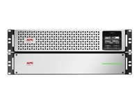 APC Smart-UPS en ligne SRTL1500RM4UXLI-NC - Onduleur (rack-montable) (haute densité) - CA 220/230 V - 1350 Watt - 1500 VA - Lithium Ion - Ethernet, RS-232, USB - connecteurs de sortie : 8 - 4U - 1.83 m cordon - noir avec lunette avant argentée - avec APC UPS Network Management Card SRTL1500RM4UXLI-NC