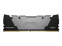 Kingston FURY Renegade - DDR4 - kit - 128 Go: 4 x 32 Go - DIMM 288 broches - 3200 MHz / PC4-25600 - CL16 - 1.35 V - mémoire sans tampon - non ECC - noir KF432C16RB2K4/128