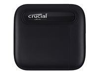 Crucial X6 - SSD - 2 To - externe (portable) - USB 3.1 Gen 2 (USB-C connecteur) - noir CT2000X6SSD9