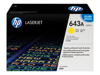 HP 643A - Jaune - original - LaserJet - cartouche de toner (Q5952A) - pour Color LaserJet 4700, 4700dn, 4700dtn, 4700n, 4700ph+ Q5952A